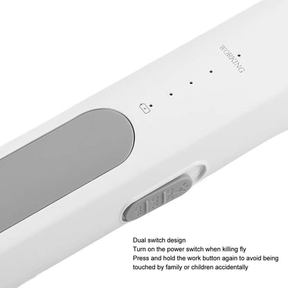 Rechargeable Mosquito Racket with Charging Stand