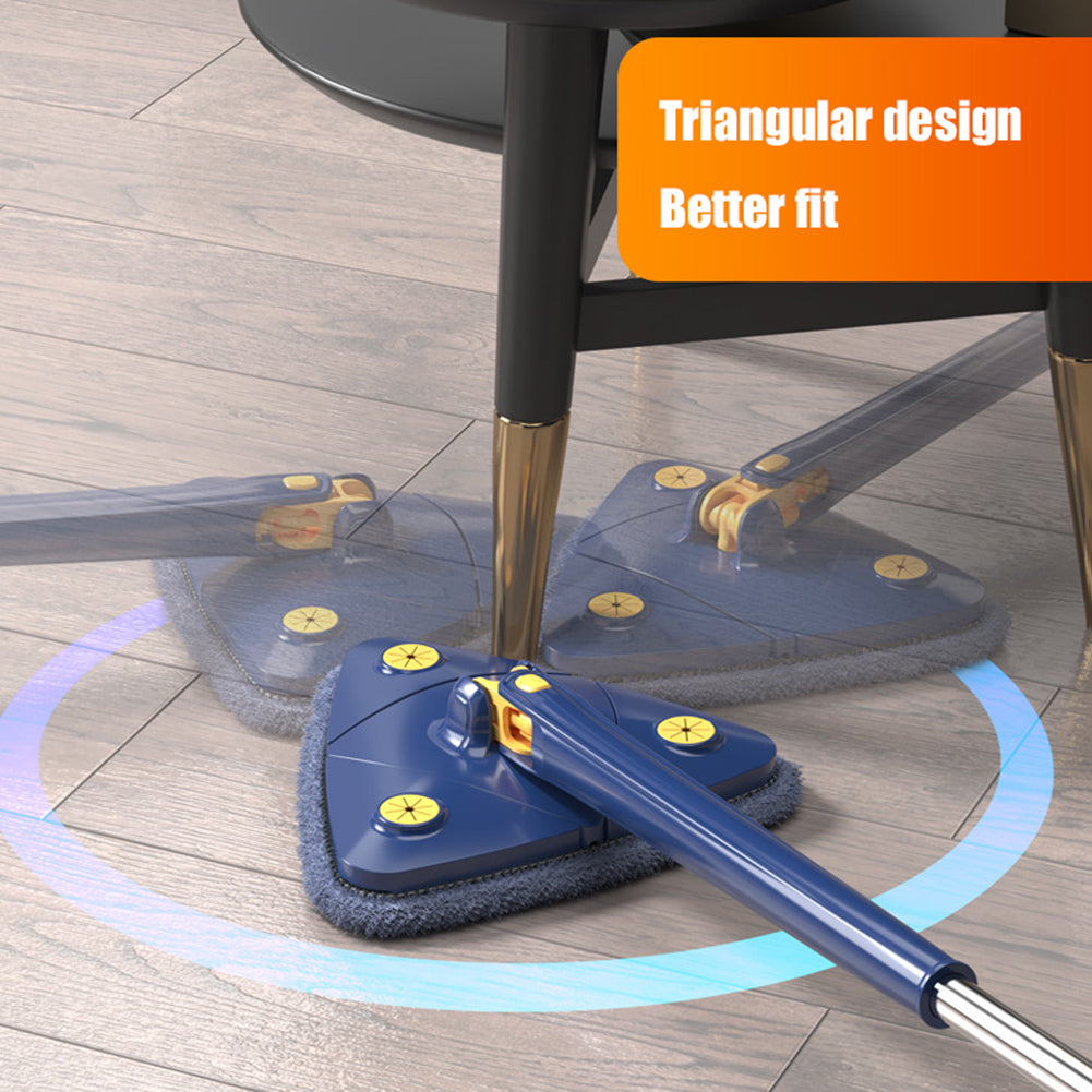 360° Triangle Mop with Twist Squeeze System