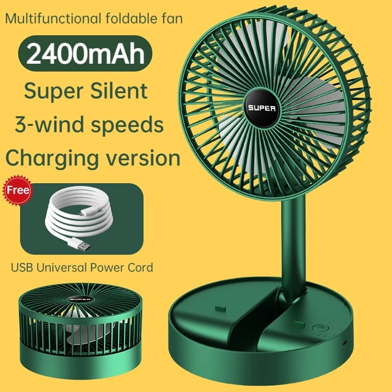 Super Telescopic Folding Fan