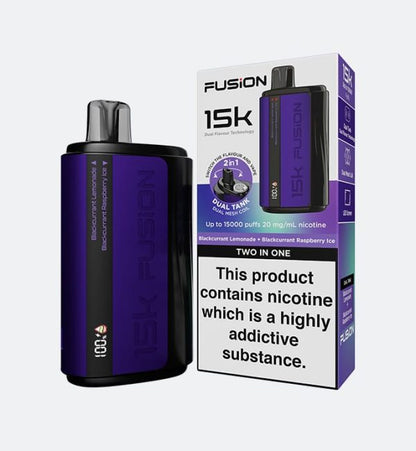 Fusion Original Dual Flavor Vape 15000 Puffs