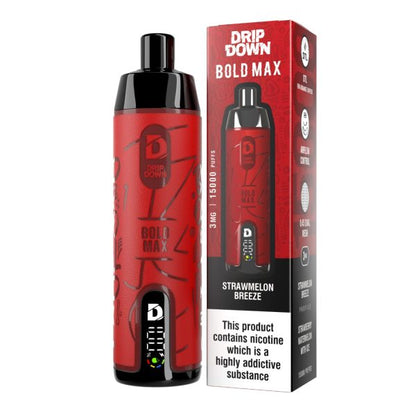 Drip Down Bold Max Vape 15000 Puffs