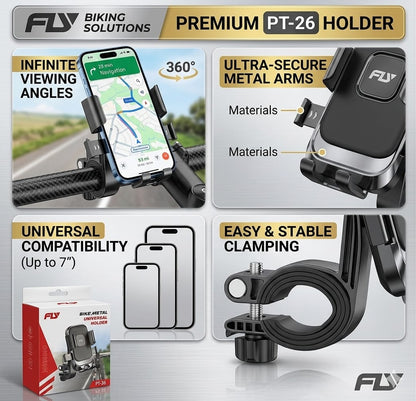 Universal Bike & Motorcycle Phone Mount