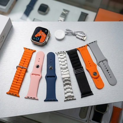 Ultra 2 Smart Watch 7-in-1 Strap Set