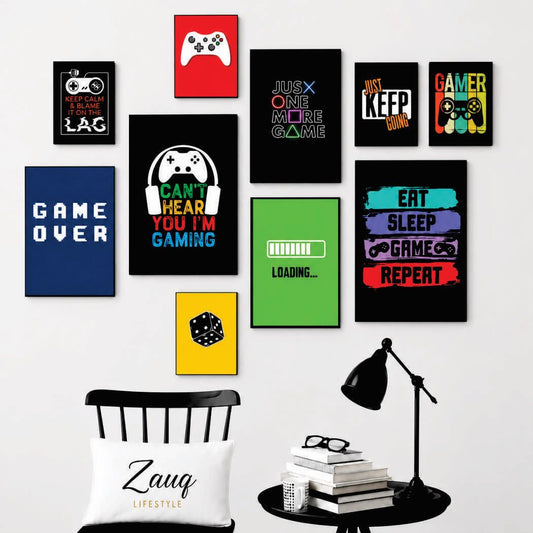 Gaming Wall Art Set