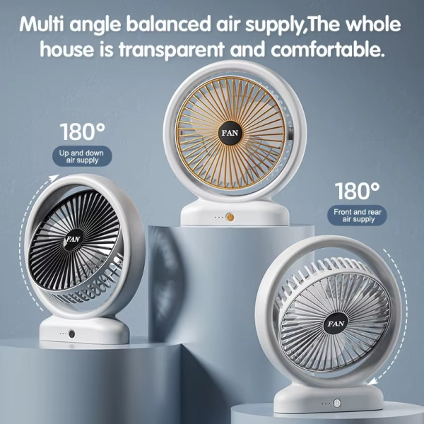 Rechargeable Mini Desktop Fan