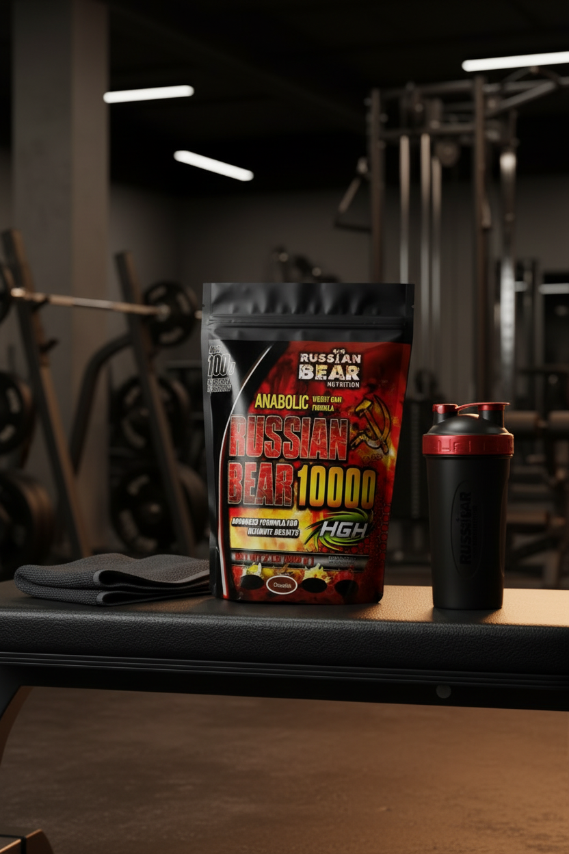 Russian Bear Mass Gainer – Extreme Weight Gainer | Emporium Bazaar Pakistan
