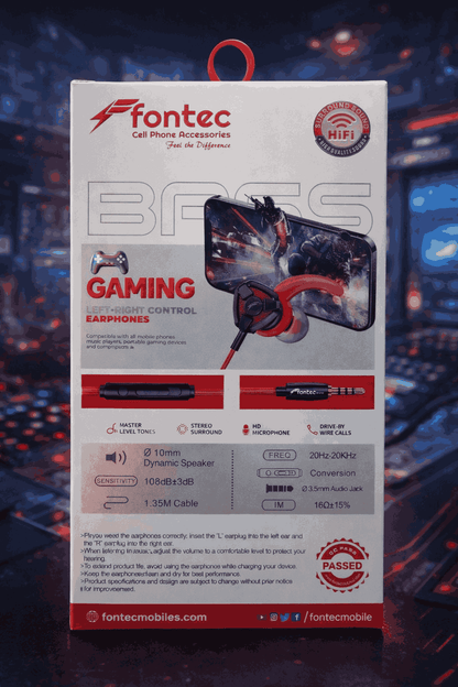 Fontec Arena Type-C Gaming Earphones