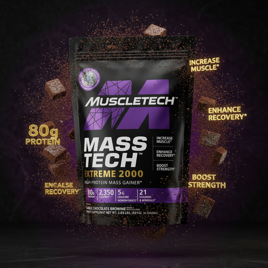 MuscleTech Mass Tech Xtreme 2000 Mass Gainer – 2000 Calories | Emporium Bazaar | Pakistan