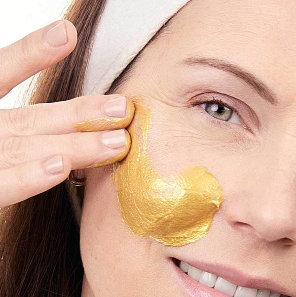 Gold Face Mask