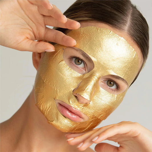 Gold Face Mask