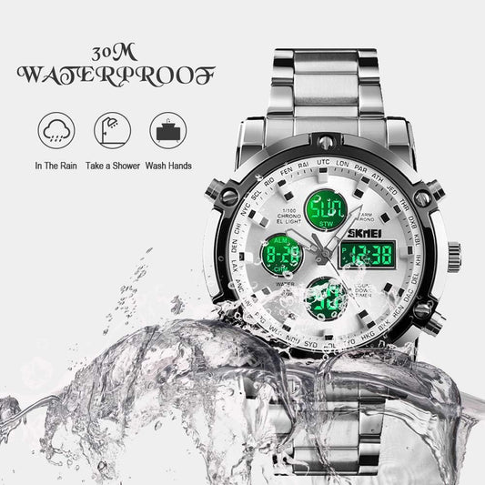 Skemie Men’s Digital Waterproof Watch