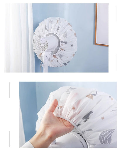 Dust Protection Fan Cover with Colorful Pattern Design