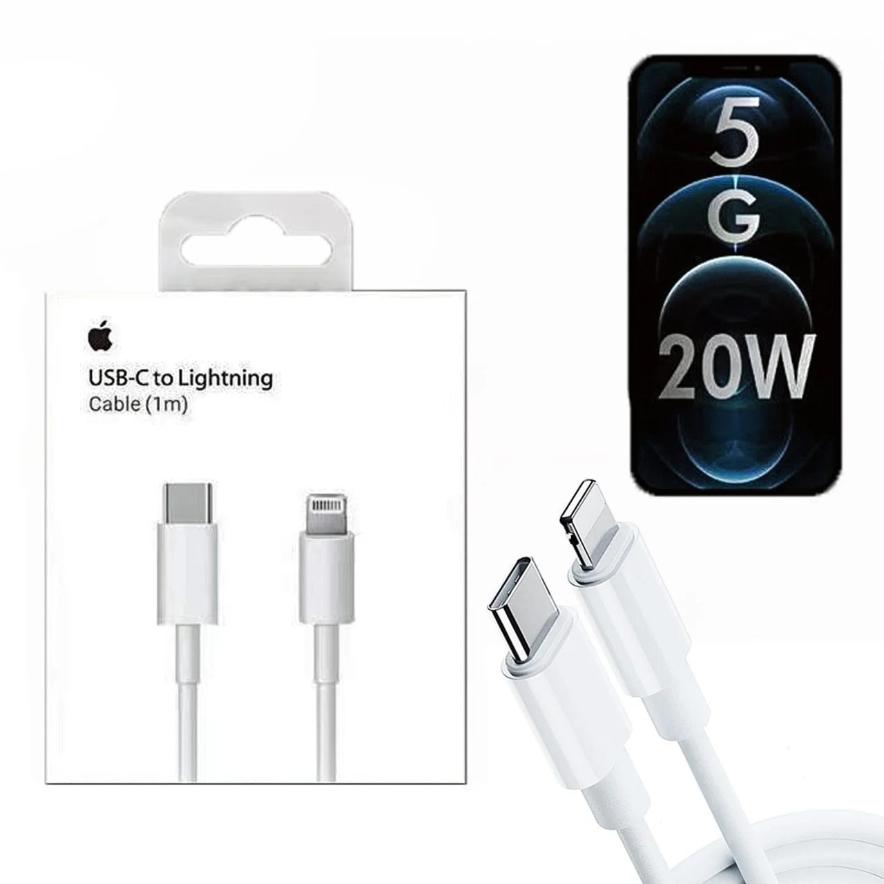 USB-C to Lightning Fast Charging Cable 1M