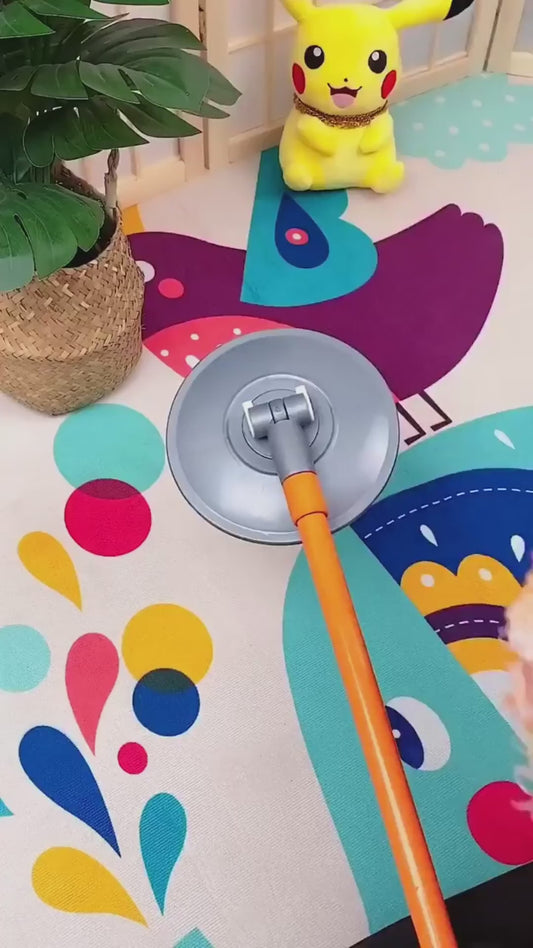360° Rotating Microfiber Mop with Extendable Handle